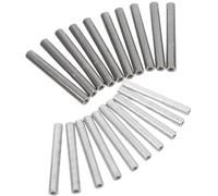 SHINEOFI 20 Tiges D’Électrode pour Électrolyseur Eau Lot 20 Pièces Conductivité Élevée Précision Électromagnétique Compatible Chauffe-Eau et Analyse Industrielle