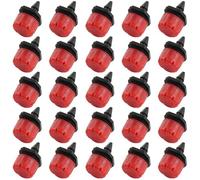 SHINEOFI 200 Pièces Émetteur D'irrigation Goutte à Goutte Rouge en PP pour Plantes Bloque Les Trous Pendant L'irrigation pour Espaces Verts Publics et Production Agricole