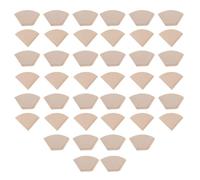 SHINEOFI 200 pièces Filtres à Café Coniques Jetables Papier Naturel Filtres Papier pour Café Texture Lisse pour Goût Préservé Usage Simple et Rapide Respectueux de Environnement