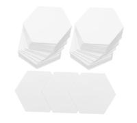 SHINEOFI 200 pièces Hexagon Paper Templates For Quilting Precise DIY Patchwork Stencil Tools For Creative Sewing And Group Craft Projects