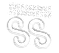 SHINEOFI 2000 Pièces Ensemble d'outils de Tissage kit de Bracelet métier à Tisser s Clips pour Bracelets élastiques élastiques Clips Plastique Transparent