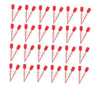 SHINEOFI 2000 Pièces Tamper Seals for Fire Extinguishers Plastic Safety Lock Pins with Quick Installation Replacement Seal for Equipment Management
