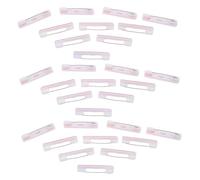 SHINEOFI 200pièces Épingles Porte-noms Adhésives Plastique Supports de Badges Polyvalents et Sécurisés pour Diverses Occasions Fixation Facile