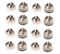 SHINEOFI 20pièces Boutons de Sécurité pour Vêtements Boucles de Sécurité pour Cols Broches Anti-espionnage Boutons Anti-vidage pour Jupes et Robes