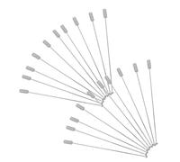 SHINEOFI 20pièces Épingles à Boutonnière Alliage pour Femmes Longues Épingles Droites pour Chapeaux Manteaux Sacs Châles et Corsages