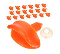 SHINEOFI 20pièces Lot de Becs De Canard Plastique Réutilisables avec Joint pour Fabrication De Jouets Et Artisanat Décoratif