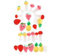 SHINEOFI 24 Pièces Séparateurs D'orteils Lavables et Résistants la Déformation Réutilisables en Silicone pour Nail Art Manucure Prise de Photos