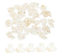 SHINEOFI 24pièces Petit Ange Résine à Dos Plat Décorations Miniatures Pour Étui De Téléphone Accessoire De Bricolage