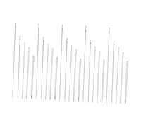 SHINEOFI 25 Pièces Aiguilles à Main Extra Longues pour Couture Outils Métalliques Renforcés pour Quilting Réparation de Tissus Épais et Travaux de Couture Manuelle
