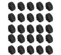 SHINEOFI 25 Pièces Patins Améliore la Ventilation Antidérapants en Plastique pour Boîtier Pc, Support Amortisseur Base Surélevée pour Bureaux en Marbre ou Verre