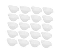 SHINEOFI 25 Pièces Silicone Epoxy Resin Mixing Cups Heat Resistant Reusable Nonstick Bowls For Accurate Diy Resin Crafting