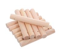 SHINEOFI 26 Pièces De Matières Premières pour Bâtons De Cage À Oiseaux Bâtons Artisanaux avec Trous Pré-Percés Tiges D'Échelle Tiges D'Échelle De Corde De Remplacement pour