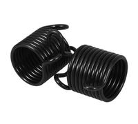SHINEOFI 2pcs Ressorts de tension du mécanisme en acier noir pour marteau pneumatique, conception de précision, remplacement rapide, force de rebond stable, pour le traitement du métal et
