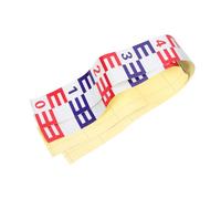 SHINEOFI 2pièces Autocollant Jauge De Niveau Eau Aluminium Étanche Règle Adhésive pour Étang Et Réservoir Film Réfléchissant pour Usage Extérieur