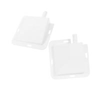 SHINEOFI 2pièces Bac De Récupération Condensat Pour Climatiseur Avec Trou De Bac Égouttage Pour Éviter Les Débordements Pour Maison Bureau