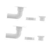 SHINEOFI 2pièces Bouchon Vidange pour Congélateur Kit de Rechange Plastique Compatible avec Système de Drainage Évier Facile à Installer Nettoyer