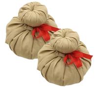 SHINEOFI 2pièces Boules de Massage Chinoises Multi-usages Boules Chauffantes pour Moxibustion et Compresses Chaudes Massage Détente pour Dos et Spa Compactes et Portables Cadeau Pratique