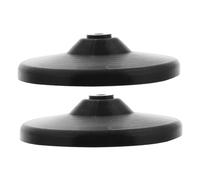 SHINEOFI 2pièces Caoutchouc pour Cuisinière Bouton de Couvercle de Rechange Manique Chaude Manique Porte-cuillère Butoir Poêle Coussinet Œillet Four Brûleur Évier Pied Casserole Gaz