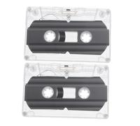 SHINEOFI 2pièces Cassette Audio Vierge USB Lot de Cassettes Décoratives Murales pour Soi-même Accessoire De Décoration Vintage pour Bureau Ou Salon