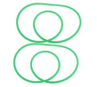 SHINEOFI 2pièces Courroie Ronde Pu Pour Support De Roulement De De Sécheuse Design Smooth Seamless Pour Installation Facile Et Efficacité Élevée