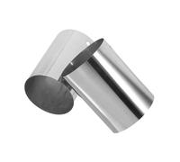 SHINEOFI 2pièces Embout De Main Courante Acier Inoxydable Accessoire Extrémité De Garde-corps Pour Escalier Terminateur De Main Courante Métal Bouchon De Rampe Sans Outil Ferrure De Sécurit