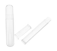 SHINEOFI 2pièces Étui De Rangement Transparent pour Pinces à Épiler Et Outils De Manucure Boîte De Voyage pour Extensions De Cils Et Stylos à Bille