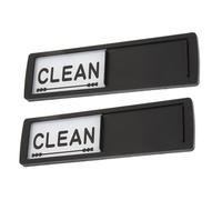 SHINEOFI 2pièces Lot De Aimants Pourve-vaisselle Panneau Double Face Indicateur De Nettoyage Pour Cuisine