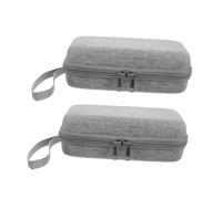 SHINEOFI 2pièces Mini Valise pour Maquillage Trousse De Maquillage Portable Pochette De Rangement pour Cosmétiques Compact Pochette De Voyage pour Outils Cosmétiques Conteneur pour Produits
