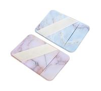 SHINEOFI 2pièces Pochettes Adhésives pour Cartes Porte-Cartes Légers Et Élégants avec Compartiment pour Billets pour Ranger Cartes De Crédit Fidélité