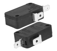 SHINEOFI 2pièces Porte De Micro-ondes Remplacement De Micro-ondes Coupleur De Plateau Tournant De Four à Appareil Électroménager Normalement Ouvert