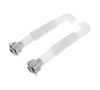 SHINEOFI 2pièces Raccord Équerre Tuyau De Vidange Pour Machine à Laver Connecteurs Étanches Pour Évacuation Eau Intérieure Installation Facile Et Compatible Avec Plusieurs Modèles