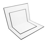 SHINEOFI 2pièces Réflecteur Photographique Pliable Diffuseur De Lumière Accessoire pour Appareil Photo Panneau Réfléchissant pour Nature Morte