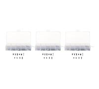 SHINEOFI 3 Ensembles Kit de Vis de Réparation Ordinateur avec Vis à Tête Creuse Ensemble Réutilisable pour SSD Carte Ventilateur et Plus