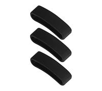 SHINEOFI 3 pièces Boucle de Bracelet Montre Élastique Compatible avec Suunto Core Noir Pratique et Durable