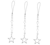 SHINEOFI 3 Pièces Breloque de Téléphone Kawaii Décoration de Pendentif pour Smartphone Accessoire Pratique et pour à Famille et