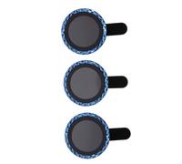 SHINEOFI 3 Pièces de Lentilles de Caméra Diamant Incrusté pour Protection et Résistante Aux Rayures Antichoc et Facile à Installer