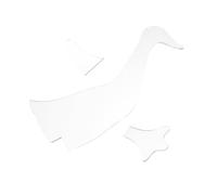 SHINEOFI 3 Pièces Modèles de Canard Acrylique pour Patchwork Règle de Couture pour Débutants Gabarits de Quilting Compatibles Tissus Kit Créatif Diy pour Jouets Peluche