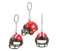 SHINEOFI 3 Pièces Pendentif de Rugby Football et Hockey Décoration de Sac à pour Fans et