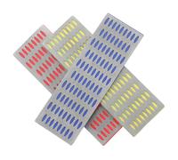 SHINEOFI 3 Pièces Pierre à Aiguiser Diamant Pierre à Aiguiser Manuelle Portable Affûteur Polyvalent pour Couteaux et Ciseaux Design Maillé à Usure Usage Domestique et Extérieur
