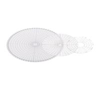 SHINEOFI 3 Pièces Pottery Circle Gauge Set Ceramic Clay Trimming Tools For Accurate Dividing And Drawing Circles In Sculpting And Crafting