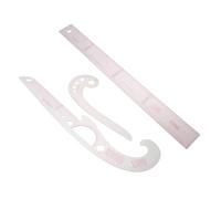 SHINEOFI 3 pièces Règle de Couture Incurvée pour Dessin et Marquage de Patron Mesure Précise des Proportions pour Tailleurs et Créateurs de Vêtements