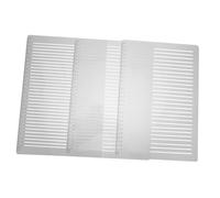 SHINEOFI 3 Pièces Règle de Dessin Plastique Pochoir Lignes pour Écriture Journaling et Projets Créatifs Outil et Portable pour Étude et Création