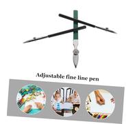 SHINEOFI 3 Pièces Stylo à Dessin Réglable pour Artistes Trait Fin et Outil Masquage pour Aquarelle et Esquisse Compatible Divers