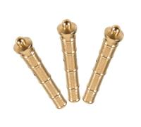 SHINEOFI 3 pièces Tube Miniature Cuivre pour Modèles de à Voile Lot de Décoration de Bureau Accessoire et Détaillé pour Collection