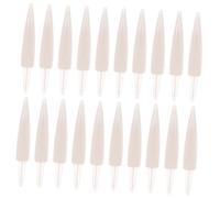 SHINEOFI 30 Pièces Dents de Citrouille Lumineuses Dents Effrayantes Glow In The Dark pour Décoration Jack O Lantern Halloween Accessoires de Sculpture DIY Polyvalente et Matériau Abs