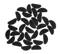 SHINEOFI 30 pièces Lot de Plaquettes Nasales Silicone Antidérapantes pour Lunettes Coussinet Nez Lunettes et Confortable Support Ergonomique Adapté Au Nasal Protège Peau Nasale
