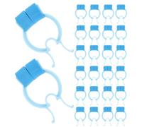 SHINEOFI 30 Pièces Pince Nasale en Plastique pour Garçon et Filles, Facile à Utiliser, Améliore la Capacité Pulmonaire, Design Adapté aux Garçon et Filles pour Exercices de Respiration et