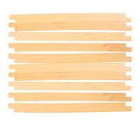 SHINEOFI 30 Pièces Tube de Nidification pour Abeilles Tiges Naturelles Tubes de Remplacement Sûrs pour Ruche Légers et Durables Adaptés Pollinisation et Fabrication de Maisons pour Abeilles