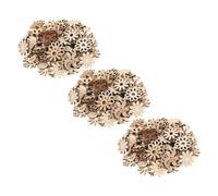 SHINEOFI 300 pièces Découpes Fleurs et Oiseaux Morceaux Non pour Bricolage Peinture Décoration Murale Tons Vintage Doux pour Projets DIY Créatifs