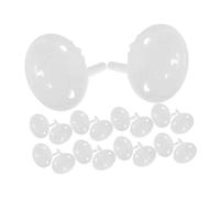 SHINEOFI 30pièces Couvercles De Sécurité Pour Prises Électriques Garçon Fille Design à Tête Ronde Renforcée Compatibles Prises Européennes Faciles à Installer Prévient Les